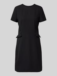 Knielange kokerjurk met ronde hals van Marc Cain - 19