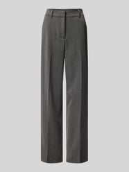 Wide Leg Stoffhose mit elastischem Bund Modell 'LIKKA' von YAS Grau - 6