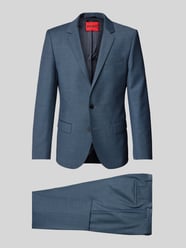 Slim Fit Anzug mit Schurwoll-Anteil Modell 'HENRY/GETLIN232X' von HUGO - 40