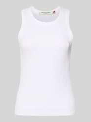 Tanktop in Ripp-Optik mit Rundhalsausschnitt von Scotch & Soda - 46