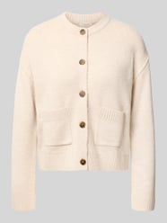 Regular Fit Cardigan mit Ziertaschen Modell 'K-Fema' von Christian Berg Woman Beige - 31