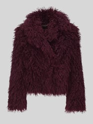 Webpelzjacke mit voluminöser Strukturoptik von Jake*s Cocktail - 8