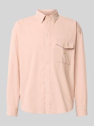 Vrijetijdsoverhemd met kentkraag van BLKVIS Fuchsia - 4