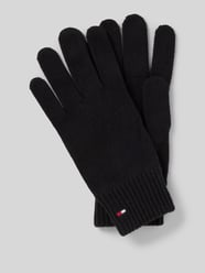 Handschuhe mit Logo-Stitching Modell 'ESSENTIALS' von Tommy Hilfiger Schwarz - 14