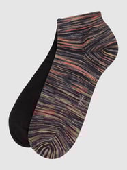 Sneakersocken mit Stretch-Anteil im 2er-Pack  von Esprit Schwarz - 43