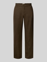 Linnen broek met steekzakken model 'Pandrup' van Casual Friday - 41