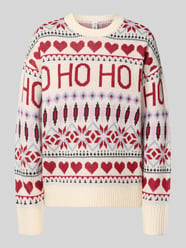 Weihnachtspullover mit Motiv-Print von ONLY - 42