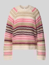 Gebreide pullover met ronde hals, model 'BIBI' van YAS - 24