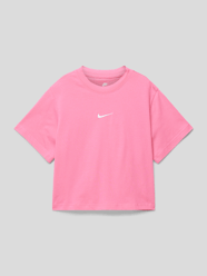 T-Shirt mit Logo-Stitching von Nike Pink - 26