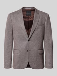 Marynarka o kroju slim fit z domieszką bawełny od bugatti - 8
