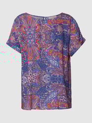 Bluse mit Paisley-Muster von Christian Berg Woman Orange - 36