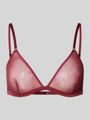 Biustonosz z wycięciem z siateczki od Calvin Klein Underwear - 1