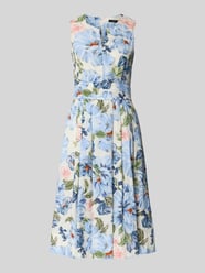 Midikleid mit floralem Allover-Print von Oui - 37