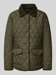 Pikowana kurtka z wykładanym kołnierzem i kieszeniami z patką od Polo Ralph Lauren - 4