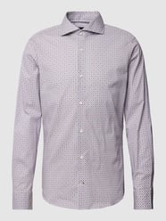 Business-Hemd mit Allover-Muster Modell 'Pai' von JOOP! Collection Rot - 2