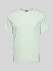 T-Shirt mit Label-Print Modell 'SIMPLE DOME' von The North Face Grün - 1