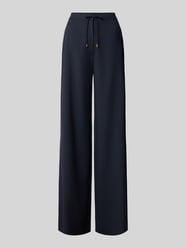 Wide leg stoffen broek van zuivere scheerwol model 'MSTCRISMA' van Max Mara Studio - 40
