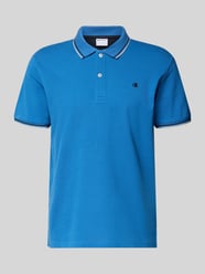 Koszulka polo o kroju slim fit z naszywanym logo od Champion - 8