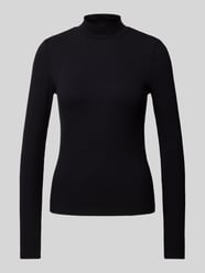 Longsleeve mit Stehkragen Modell 'MARY' von Vero Moda Schwarz - 8