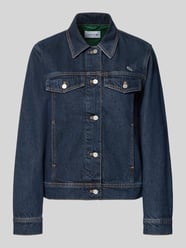 Jeansjacke mit Logo-Detail von Lacoste - 22