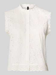 relaxed fit blousetop van puur biologisch katoen model 'EMILY' van VERO MODA - 24
