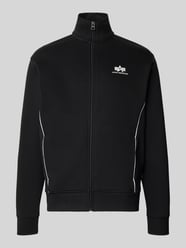 Sweatjacke mit Logo und Stehkragen von Alpha Industries - 41