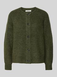 Regular fit gebreid jack van wolmix met alpaca, model 'LULU' van Selected Femme - 23