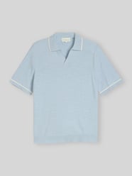 Regular Fit Poloshirt aus reiner Baumwolle in Strickoptik von Tom Tailor - 25