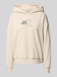 Loose Fit Hoodie aus Baumwoll-Mix Modell 'CAMILLA' von Only Beige - 29