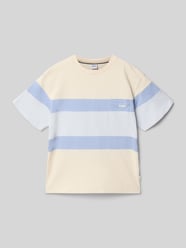 T-shirt o kroju regular fit z Mieszanka bawełny od BOSS - 25