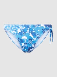 Bikini-Slip mit Allover-Muster Modell 'SABANG' von Esprit Blau - 47