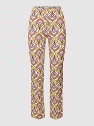 Hose mit Allover-Muster Modell 'CINDESSA' von SEDUCTIVE Beige - 9