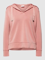 Hoodie met tunnelkoord van s.Oliver BLACK LABEL Oranje - 27