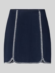 Minirock mit Ziernähten Modell 'VICCO' von YAS - 21
