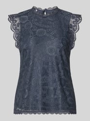 Regular fit blousetop met all-over motief model 'OLLINE' van PIECES - 15