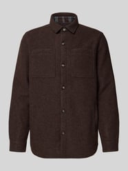 Regular fit overhemdjack met wol, model 'MARLOW' van Barbour - 15