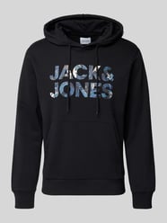 Hoodie mit Label-Print Modell 'BRYAN' von Jack & Jones - 28