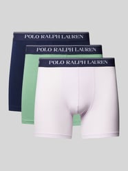 Trunks mit elastischem Label-Bund im 3er-Pack von Polo Ralph Lauren Underwear Lila - 34