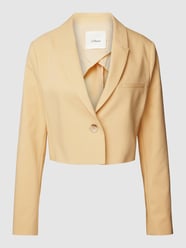 Cropped Blazer mit Knopfverschluss von s.Oliver BLACK LABEL - 7