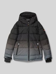 Regular fit gewatteerd jack met logo-applicatie van Killtec - 47