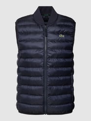 Weste mit Logo-Applikation von Lacoste Blau - 12
