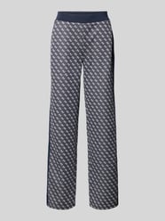 Wide Leg Sweatpants im Allover-Look Modell 'MAYA' von GUESS Activewear - 4