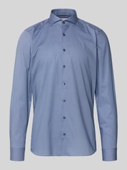 Slim Fit Business-Hemd mit Haifischkragen von OLYMP Level 5 - 14