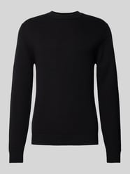 Gebreide pullover met ribboorden, model 'DANE' van SELECTED HOMME - 36