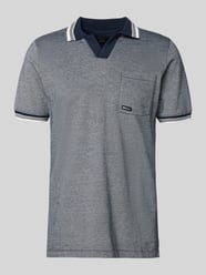 Koszulka polo o kroju regular fit z czystej bawełny model 'OPEN COLLAR POLO' od s.Oliver RED LABEL - 11