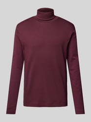 Longsleeve mit Rollkragen von Christian Berg Men Rot - 4