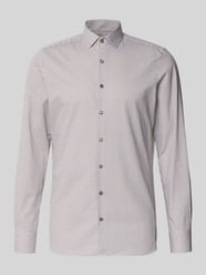 Slim Fit Freizeithemd mit Kentkragen von OLYMP Level 5 Beige - 26