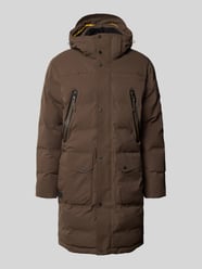 Regular Fit Parka mit Pattentaschen und Kapuze von camel active - 2