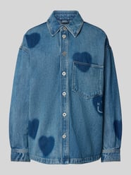 Koszula jeansowa o kroju relaxed fit z czystej bawełny model ‘GARESA’ od Hugo Blue - 24