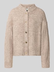 Cardigan mit Stehkragen Modell 'Taura' von Neo Noir Beige - 4